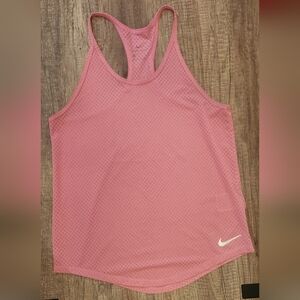 Nike Women's Hot Pink Racerback Mesh Tank Top Size Small